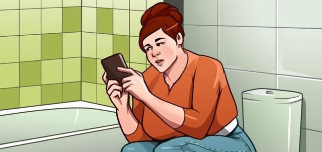 After reading this,you won’t ever use your mobile phone in a bathroom again