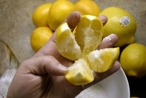 Cut a Lemon in 4 and Add Salt. Place it in the Kitchen to Change Your Life!