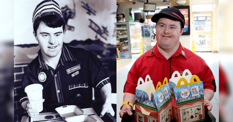 McDonalds Employee With Down Syndrome Hangs Up His Apron After 32 Years Of Dedicated Service
