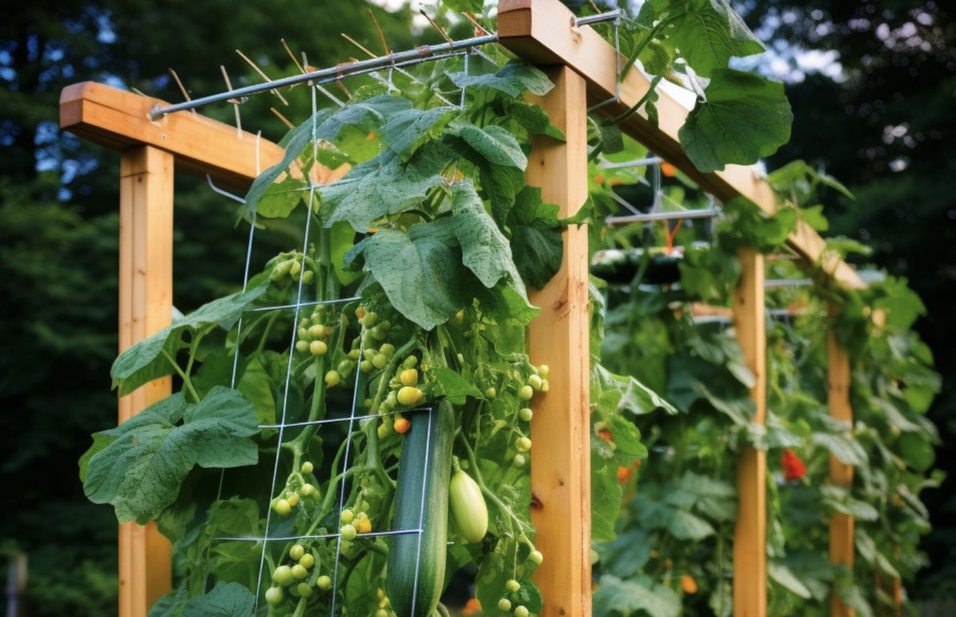 The right way to build a cucumber trellis (step-by-step guide)
