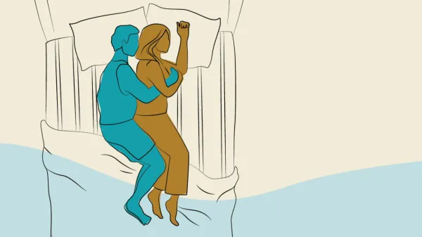 What your sleeping place with a companion says about your relationship