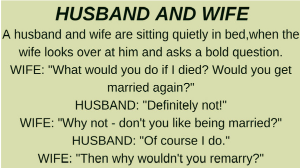 HUSBAND AND WIFE! (FUNNY STORY)